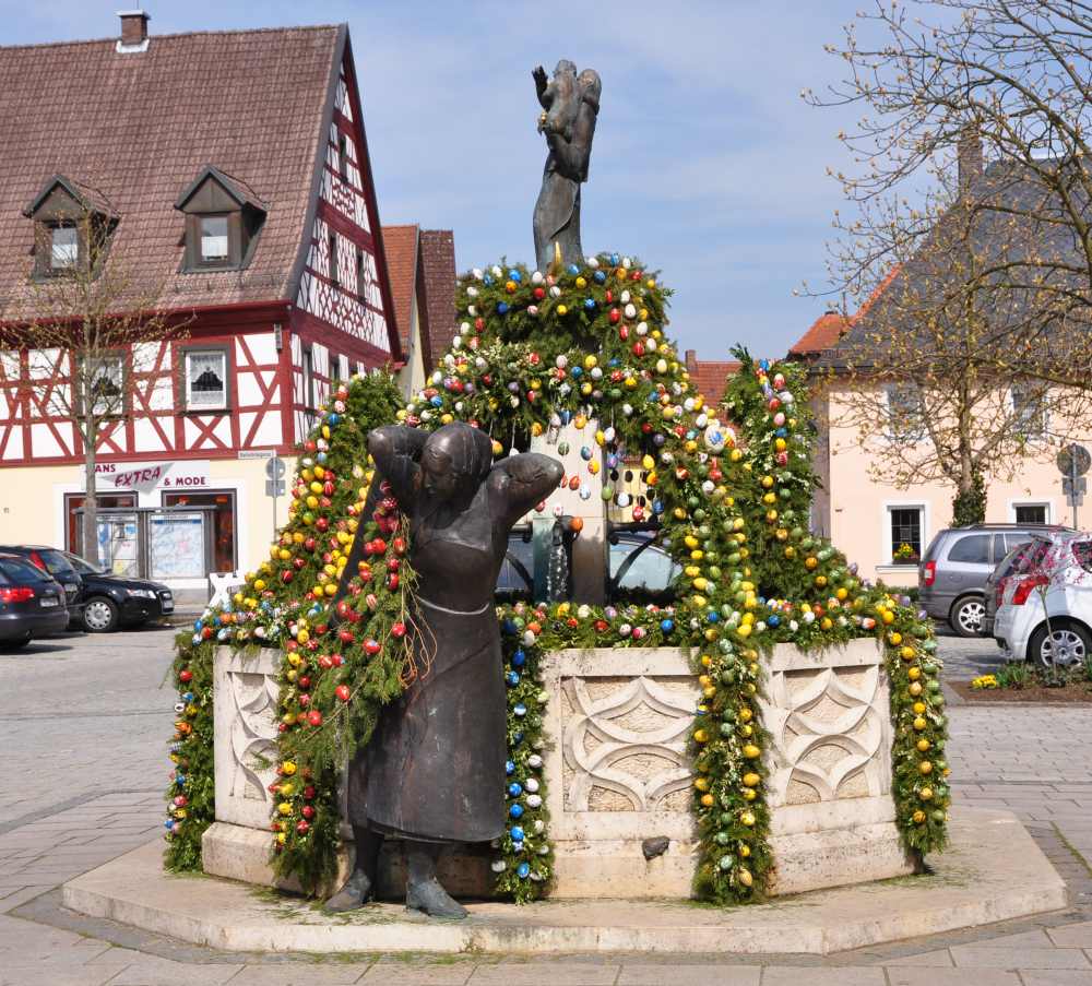 Egg wells in Franconia