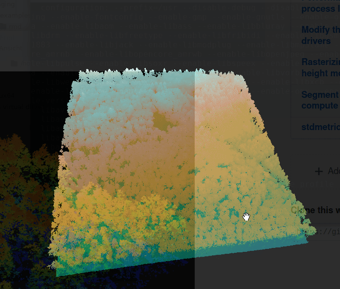 LiDAR 3D animation.